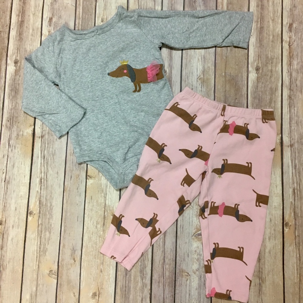Carter’s dachshund ballerina outfit